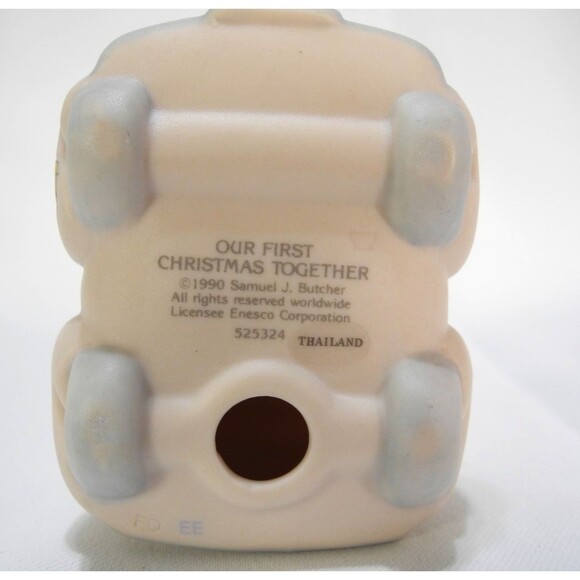 Precious Moments -Our First Christmas Together- #525324 Ornament 1990 Butcher - Picture 6 of 6